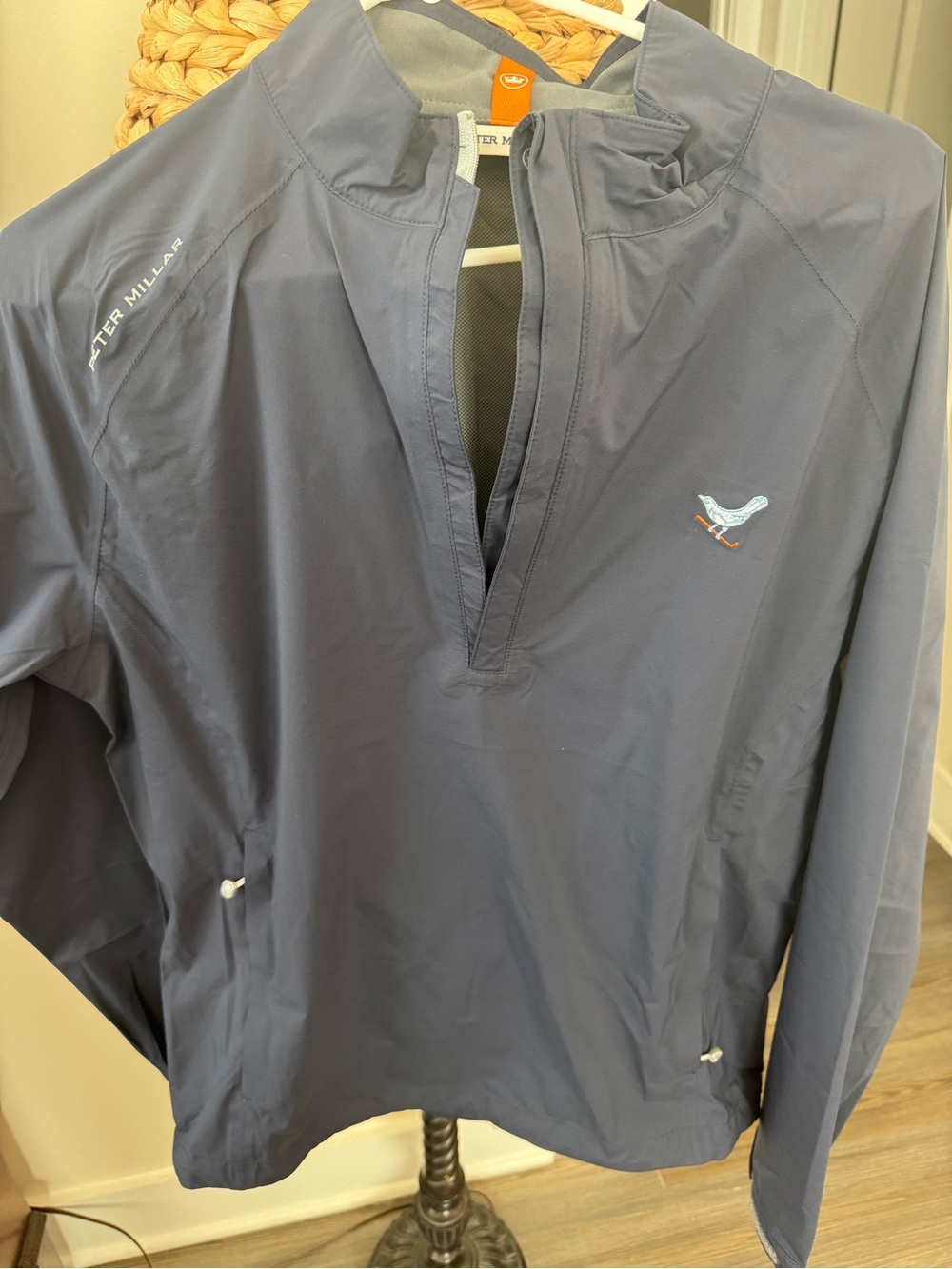 Peter Millar limited edition rainwear quarter zip size small